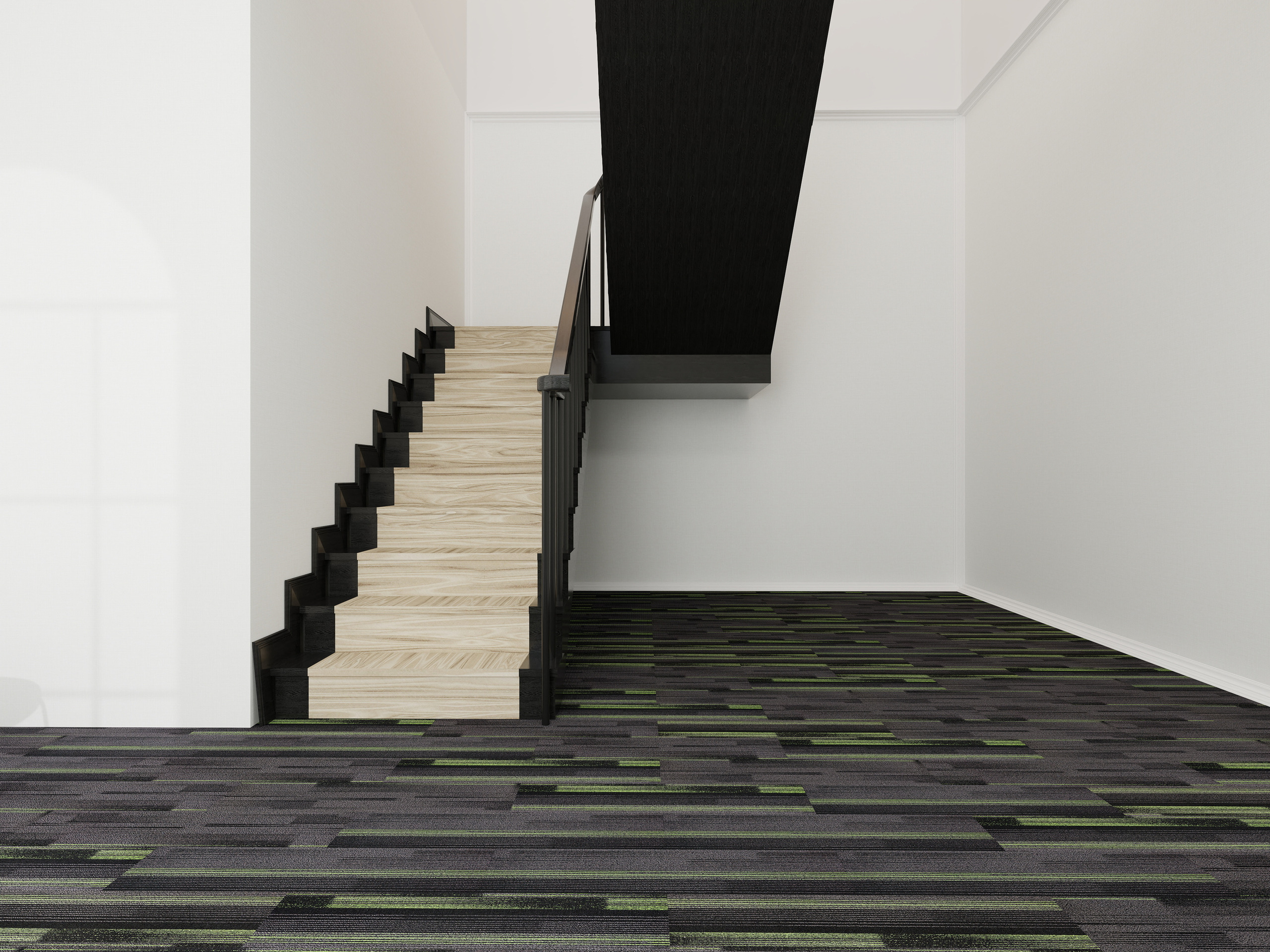 Burgunie TH100 modular carpet tile series