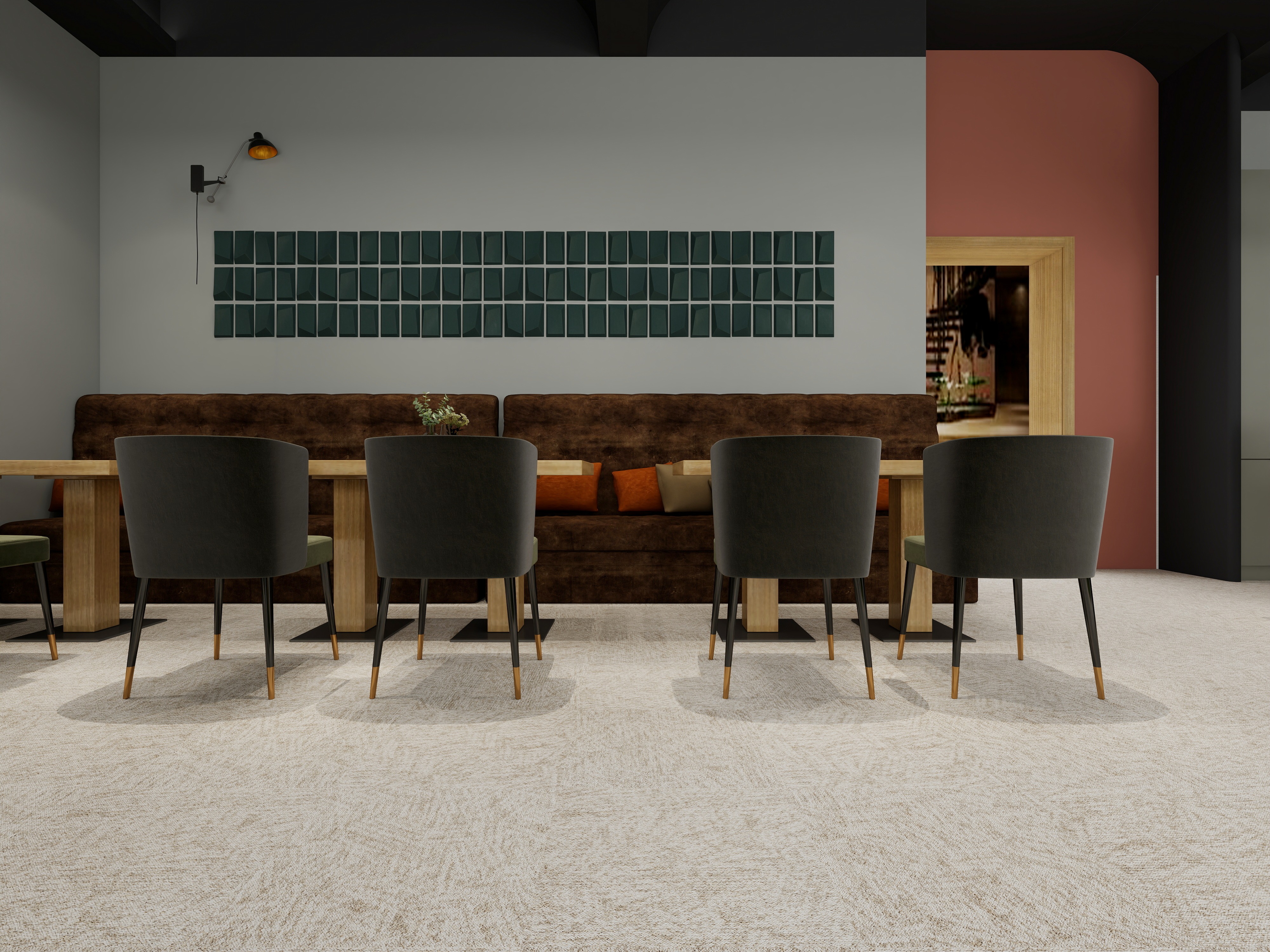 BR002 modular carpet tiles