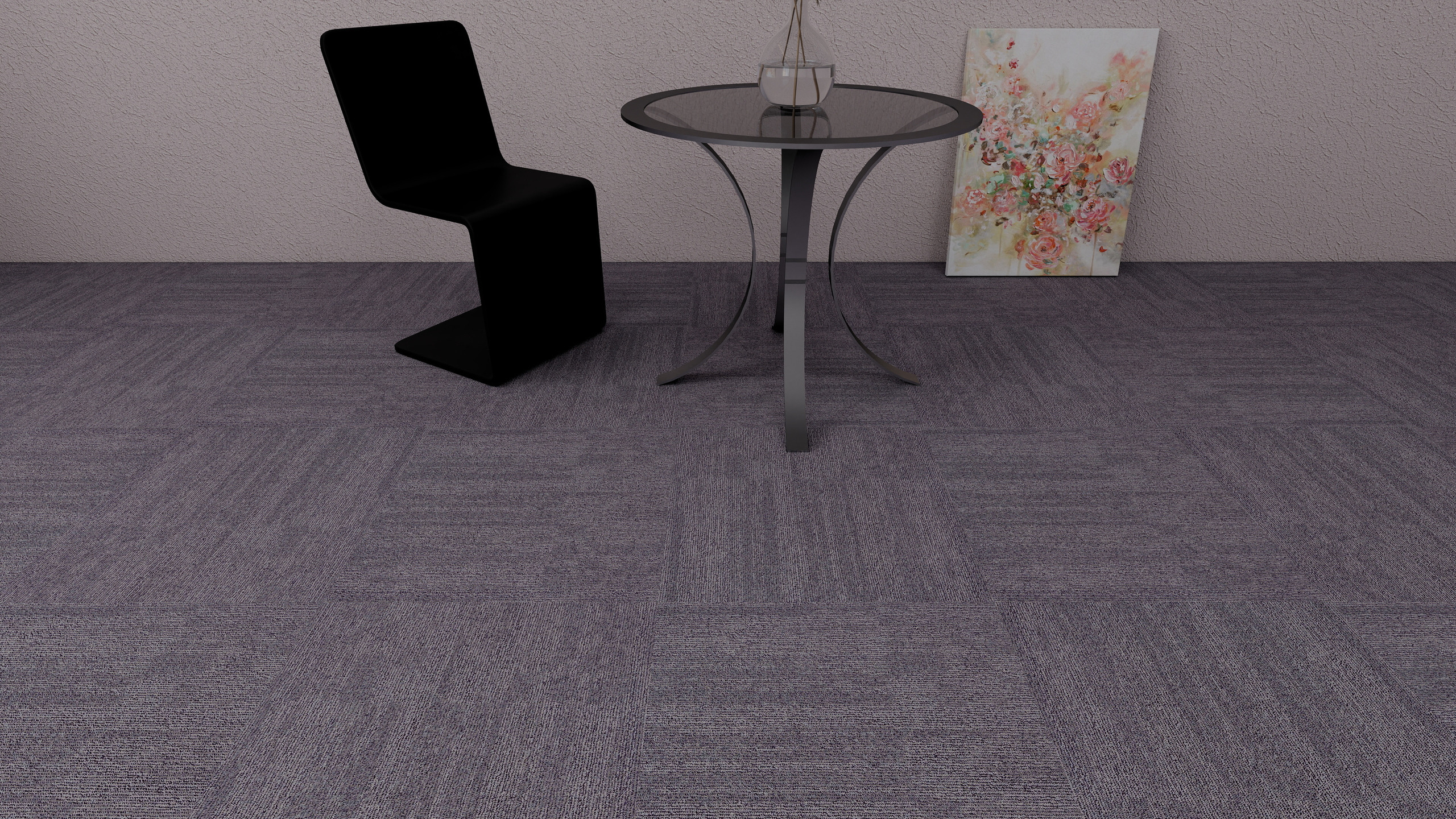 Burgunie Oxford modular carpet tile series