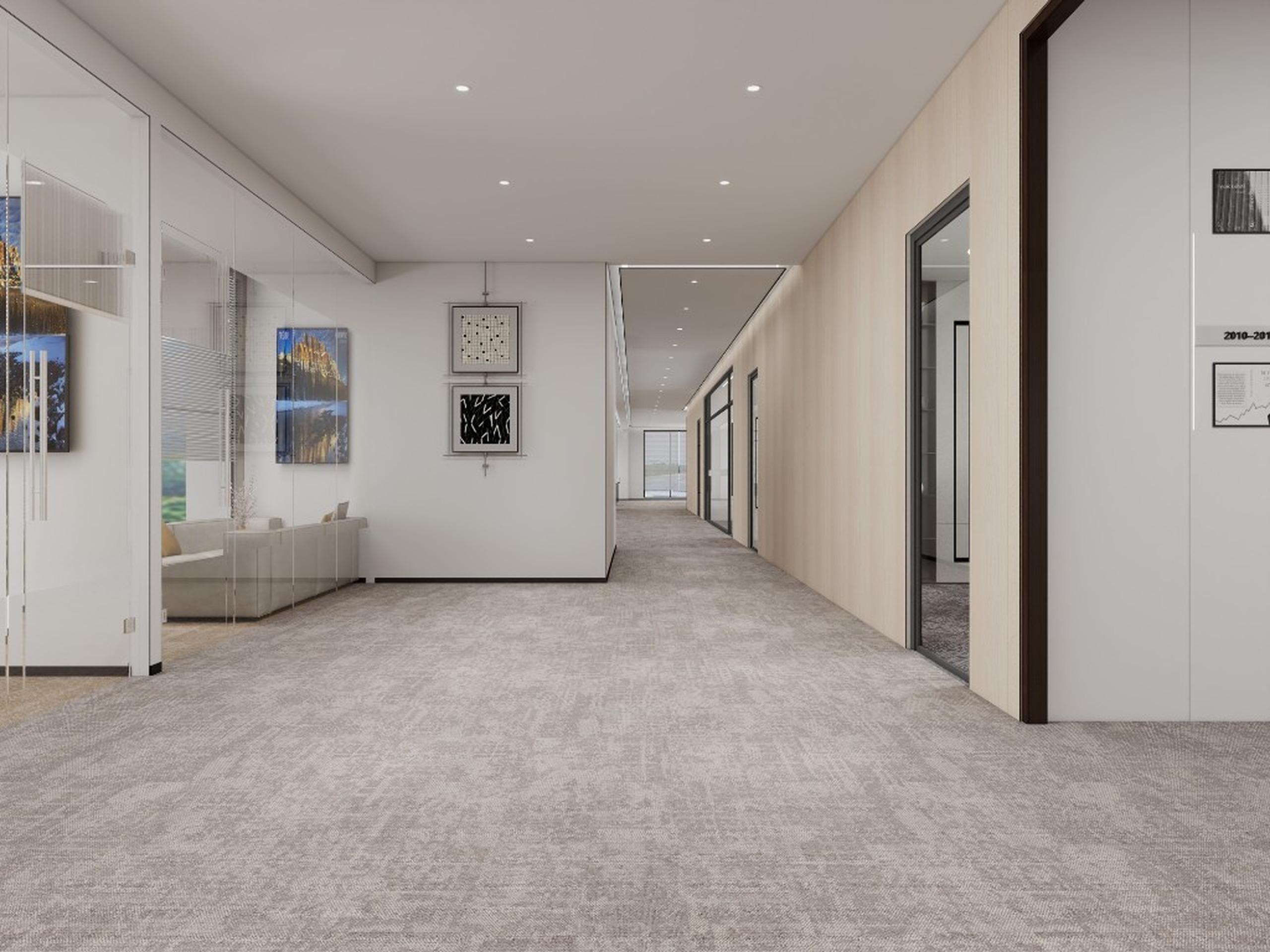 Burgunie JD003 modular carpet tile series