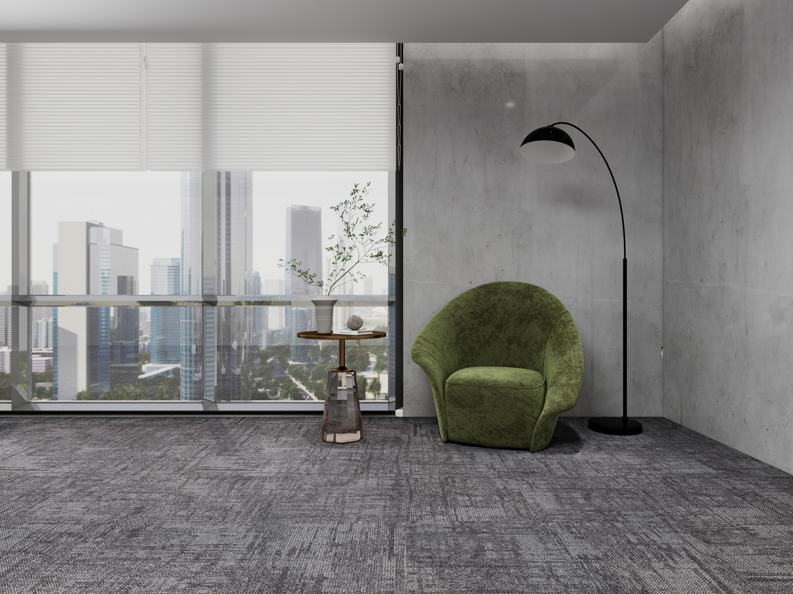 Mirage modular carpet tiles
