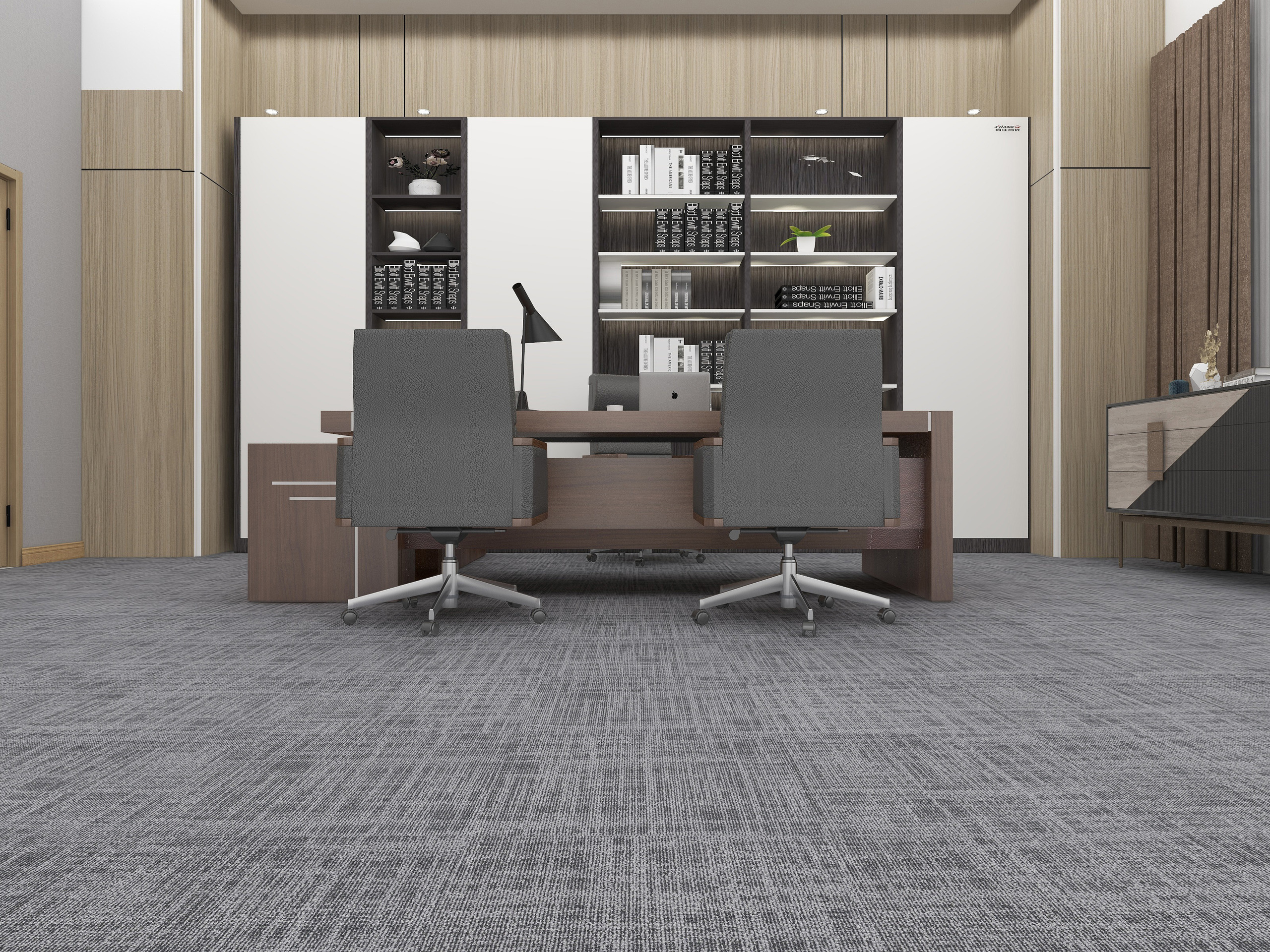 Burgunie QF200 modular carpet tile series
