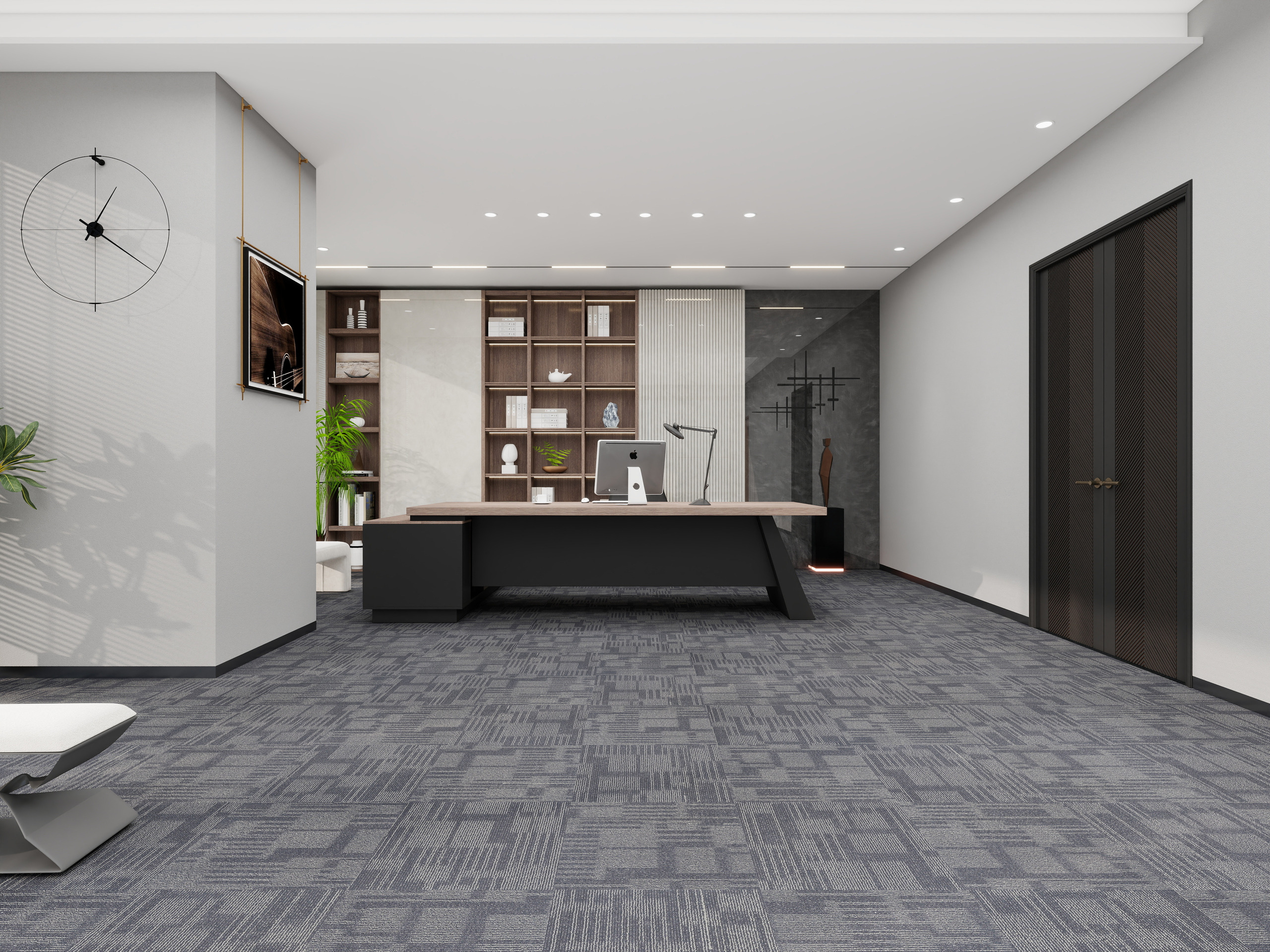 Burgunie QF800 modular carpet tile series