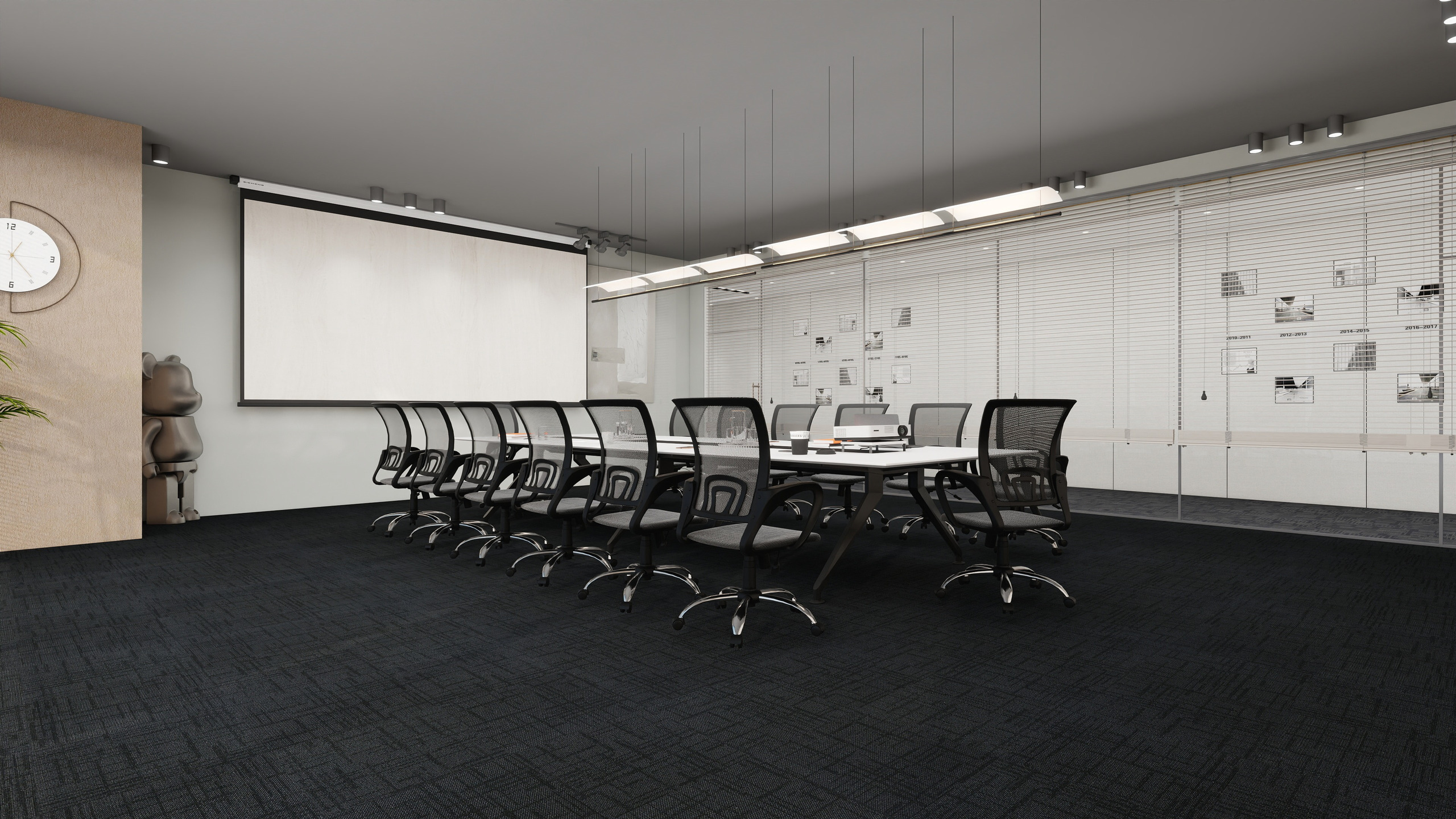 Burgunie QF900 modular carpet tile series